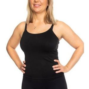 Decoy Top Narrow Straps Schwarz Polyamid X-Large Damen
