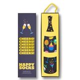 Happy socks 3P Celebration Socks Gift Box Schwarz gemustert Baumwolle Gr 36/40