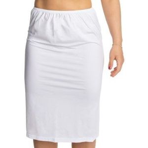 Trofe Slip Skirt Long Weiß XX-Large Damen