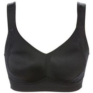 Trofe Louise Soft Bra BH Schwarz Polyamid C 80 Damen