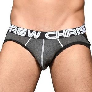 Andrew Christian Show-It Retro Pop Comfort Jock Grau Baumwolle X-Large Herren