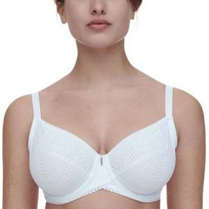 Chantelle BH EasyFeel Very Covering Underwired Bra Weiß Nylon F 75 Damen