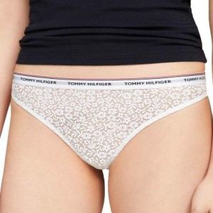 Tommy Hilfiger 3P Premium Essentials Lace Thong Mixed Polyamid XX-Large Damen