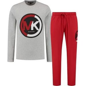 Michael Kors Lounge Crewneck and Jogger Gift Set Schwarz/Grau/Rot Baumwolle X-Large Herren