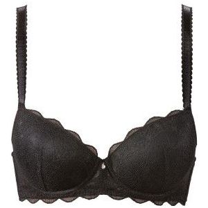 Trofe Julia Lace Padded Bra BH Schwarz Polyamid E 90 Damen