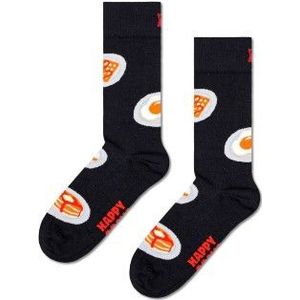 Happy Socks Breakfast Sock Schwarz Gr 41/46