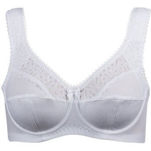 Damella BH Classic Underwire Lace Bra Weiß B 75 Damen