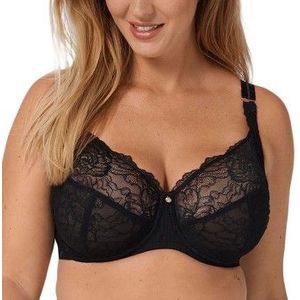 Peony Florale W BH Schwarz D 95 Damen