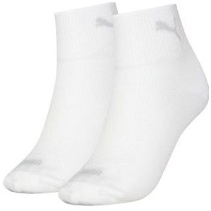 Puma 2P Women Quarter Socks Weiß Gr 35/38 Damen