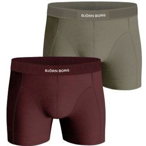 Björn Borg 2P Lyocell Boxer 2406 Schwarz Lyocell Large Herren