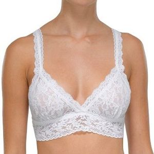 Hanky Panky BH Signature Bralette Weiß Nylon Medium Damen