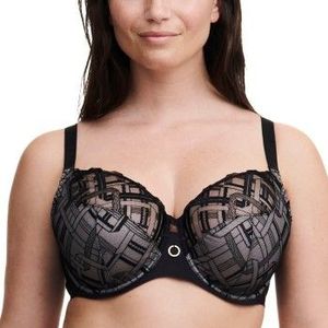 Chantelle BH Corsetry Underwired Very Covering Bra Schwarz E 70 Damen