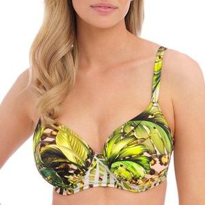 Fantasie Kabini Oasis UW Full Cup Bikini Top Grün/gemustert E 75 Damen