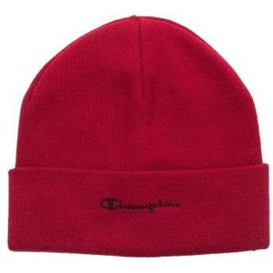 Champion Beanie Cap Unisex Weinrot Acryl One Size