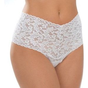 Hanky Panky Signature Lace Retro Thong Weiß Nylon One Size Damen