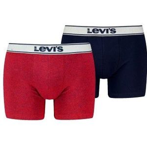Levis 2P Base Vintage Boxer Schwarz Baumwolle X-Large Herren