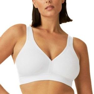 NATURANA BH Athleisure Soft Bra Weiß Baumwolle C 95 Damen