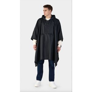 Clima Bisetti- Regenponcho's Unisex - Zwart