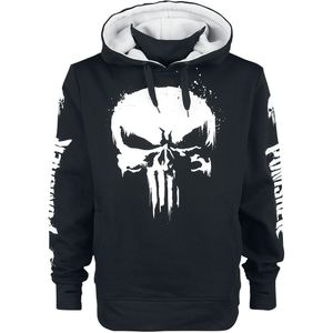 The Punisher - Marvel Trui met capuchon - Skull - M tot 5XL - voor Mannen - zwart