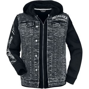 Metallica Tussenseizoensjas - EMP Signature Collection - M tot 3XL - voor Mannen - grijs-zwart