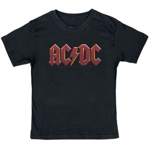 AC/DC T-shirt voor kinderen - Metal-Kids - Logo - voor meisjes en jongens - zwart