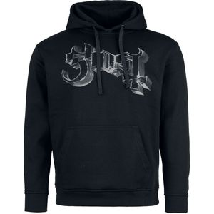 Ghost Trui met capuchon - Emeristus - S tot XXL - voor Mannen - zwart