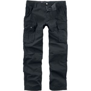Vintage Industries Cargobroeken - Reef Pants - S tot 3XL - voor Mannen - zwart