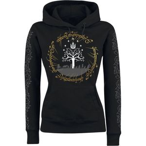 The Lord Of The Rings Trui met capuchon - Journey - S tot XXL - voor Vrouwen - zwart