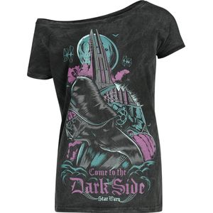 Star Wars - Disney T-shirt - Darth Vader - S tot XXL - voor Vrouwen - zwart