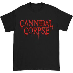 Cannibal Corpse T-shirt - Logo - S tot XXL - voor Mannen - zwart