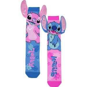Lilo & Stitch - Disney Kniekousen - Lilo & Stitch Hawaii Socks - one size - meerkleurig