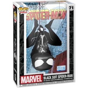 Spider-Man - Web of Spider-Man - Black Suit Spider-Man (Comic Cover) vinylfiguur 71 - Funko Pop! - Funko Shop Europe