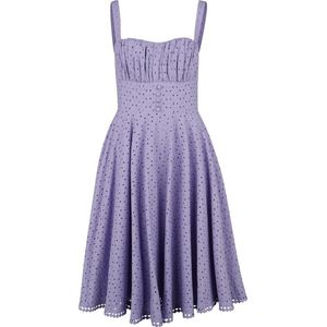 Timeless London Medium-lengte jurk - Valerie jurk - S tot L - voor Vrouwen - lila