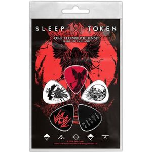 Sleep Token Plectrumset - Take Me Back To Eden - meerkleurig