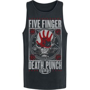Five Finger Death Punch Tanktop - Punchagram - S tot XXL - voor Mannen - zwart