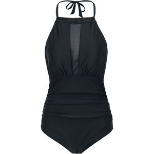Forplay Zwempak - Apple - S tot 3XL - voor Vrouwen - zwart
