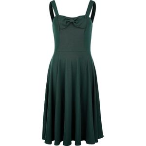 H&R London Medium-lengte jurk - Maisie Dress - XS tot XXL - voor Vrouwen - groen