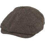 Brixton Beanie - Brood Snap Cap - bruin