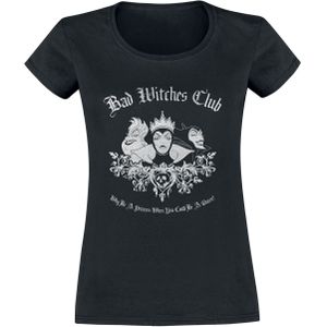 Disney - Disney T-shirt - Villains - Bad Witches Club - S tot XXL - voor Vrouwen - zwart