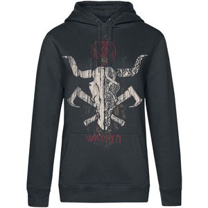 Wacken Open Air Trui met capuchon - W.O.A. - Wacken Awaits - S - voor Vrouwen - zwart