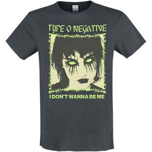 Type O Negative T-shirt - Amplified Collection - I Don't Wanna Be Me - S tot 3XL - voor Mannen - actraciet