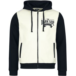 Star Wars - Disney Vest met capuchon - The Dark Side Coffee - S tot XXL - voor Mannen - creme-zwart