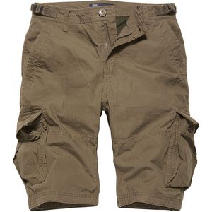 Vintage Industries Korte broek - Terrance Short - S tot 3XL - voor Mannen - kaki