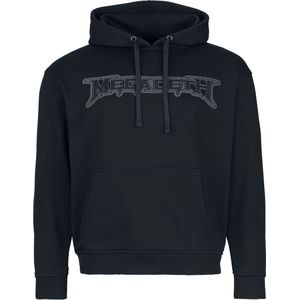 Megadeth Trui met capuchon - Skull - S tot XXL - voor Mannen - zwart