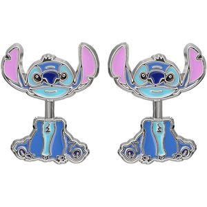 Lilo & Stitch - Disney Ear Stud - Stitch - voor Vrouwen - zilverkleurig
