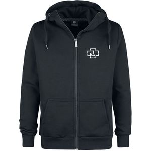 Rammstein Vest met capuchon - United States - S tot 3XL - voor Mannen - zwart
