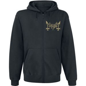 Mayhem Vest met capuchon - Daemon - M tot XXL - voor Mannen - zwart