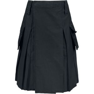 Brandit Medium-lengte rok - Kilt - S tot 5XL - voor Mannen - zwart