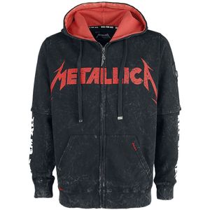 Metallica Vest met capuchon - EMP Signature Collection - M tot 3XL - voor Mannen - zwart