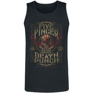 Five Finger Death Punch Tanktop - 100 Proof - S tot XXL - voor Mannen - zwart
